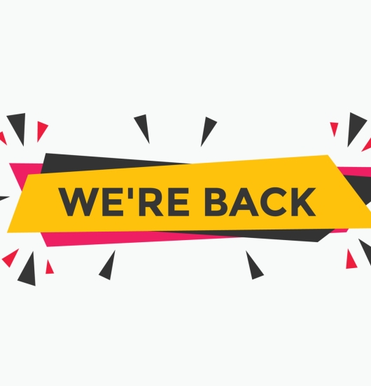 We are back !