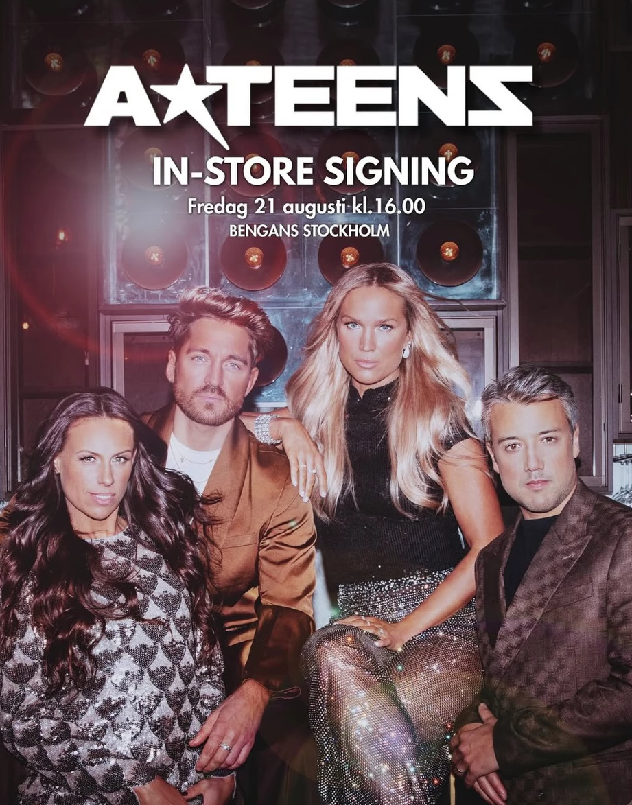 Vinyl signing session @ Begans store August 21